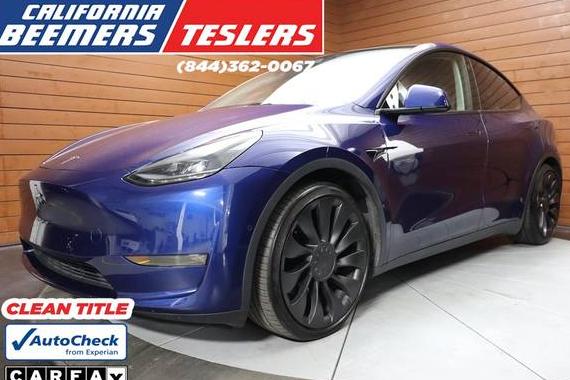 TESLA MODEL Y 2022 7SAYGDEF2NF514558 image